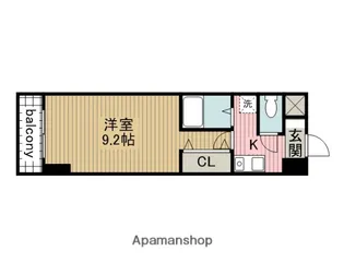 A・CITY三河安城東町【407号室】の間取り