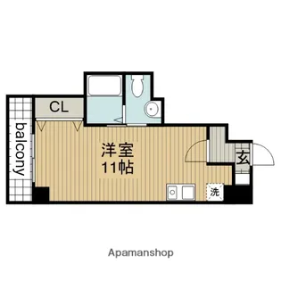 A・City三河安城北館【3階】の間取り