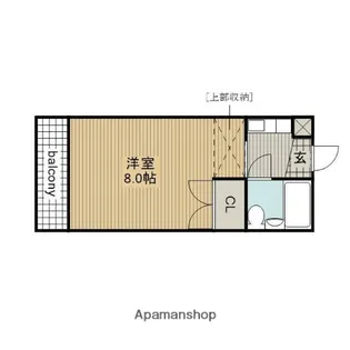 アーバンハイム【5階】の間取り