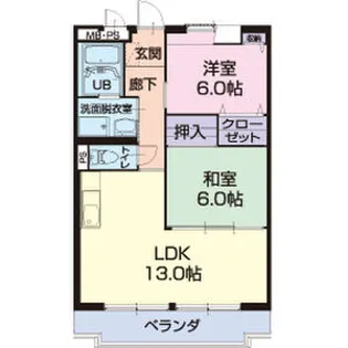 S.D Village【3階】の間取り