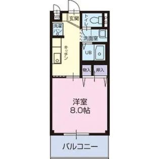 PINETREE RESIDENCE【2階】の間取り