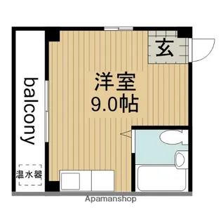 杉浦ビル【3階】の間取り