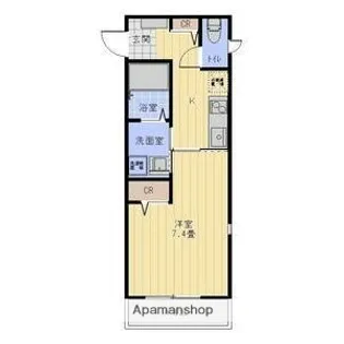 BELL HEIM【2階】の間取り