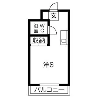 ステーブル・ボー【305号室】の間取り