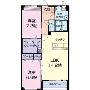 Sarai【2階】の間取り