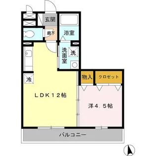 サクセス Ⅲ【3階】の間取り