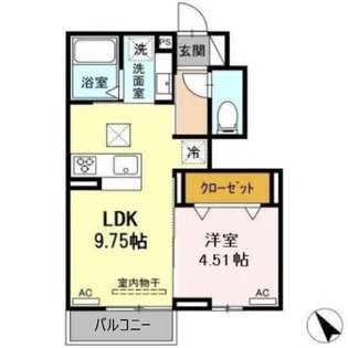 ドミール・T【1階】の間取り