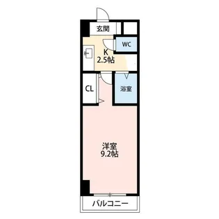 A・CITY三河安城東町【9階】の間取り