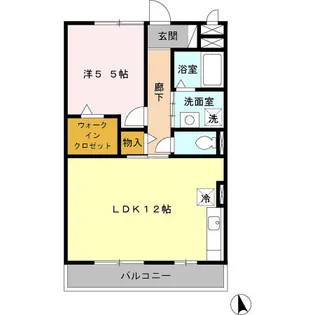 サクセス Ⅱ【302号室】の間取り