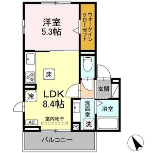 ENISHI【1階】の間取り