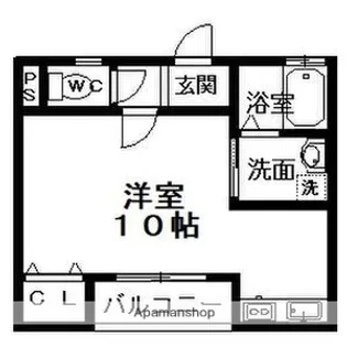 シベール【2階】の間取り