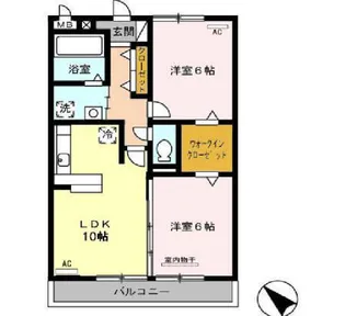 プラムビレッジ【3階】の間取り