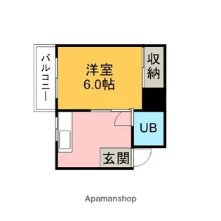 大正ハウス【501号室】の間取り