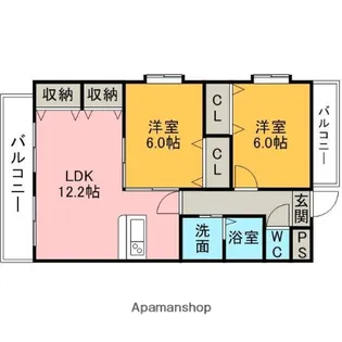 PALAZZO小池【1階】の間取り