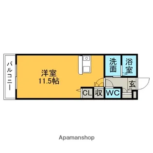 キャロット【2階】の間取り