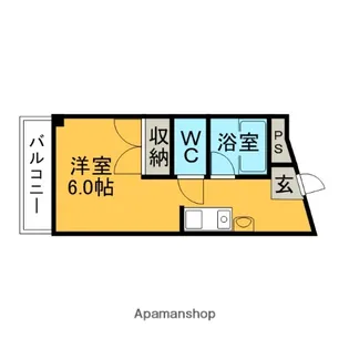 タウンコート末広【305号室】の間取り