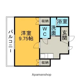サンシャインあおみ刈谷Ⅱ【102号室】の間取り