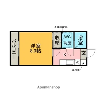 テルス【103号室】の間取り