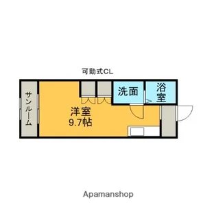 ラフィネニワ【202号室】の間取り