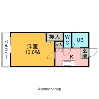 アーバンライフ【2階】の間取り