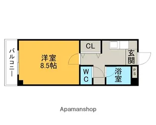 ロイヤルMIZUNO【3C号室】の間取り