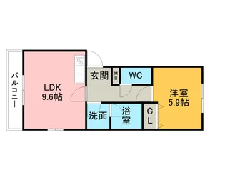 MA MAISON WELL【1階】の間取り