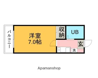 グリンパーク【301号室】の間取り
