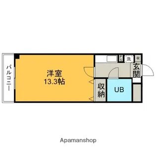 エスポ・アール高松【3階】の間取り