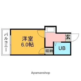LUZES刈谷【203号室】の間取り