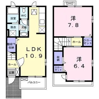 プリマヴェーラ【1階】の間取り