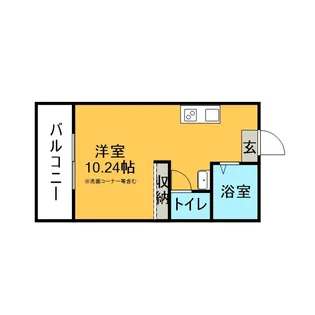 セントポーリア【1階】の間取り