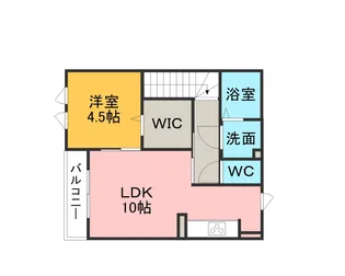 ヴィクトワール【2階】の間取り