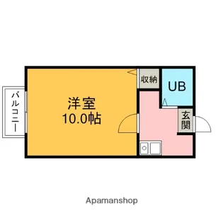 オリビア【205号室】の間取り