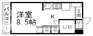 和正ビル【301号室】の間取り