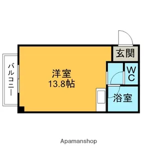 フォレスト【112号室】の間取り