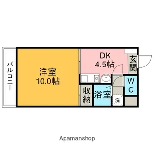 サンライズ20α【3階】の間取り