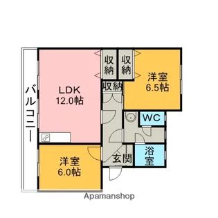 マンション池田【303号室】の間取り