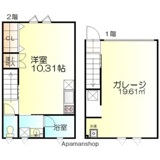 MIG K8【1階】の間取り