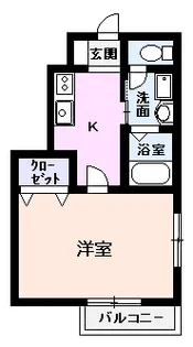 グランテール【1階】の間取り