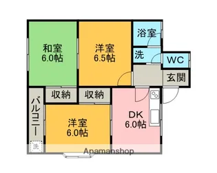 コーポドリームE【201号室】の間取り