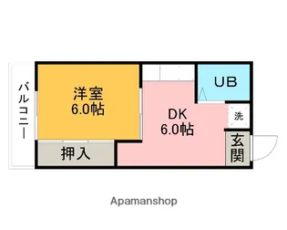 サクセスDO【203号室】の間取り