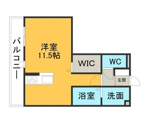 グラシューズ【2階】の間取り