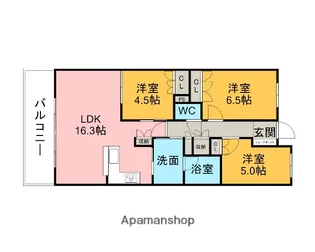 セントラルガーデン・レジデンス刈谷【902号室】の間取り