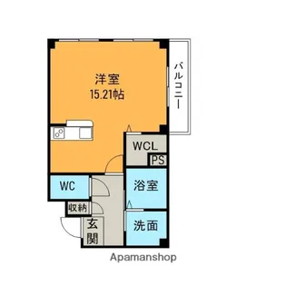 K’SBLD【302号室】の間取り