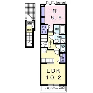 サン パーク 3【2階】の間取り