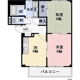 SurplusサンアイA【1階】の間取り