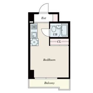 1Rの間取り画像
