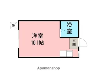 メゾン神谷【107号室】の間取り