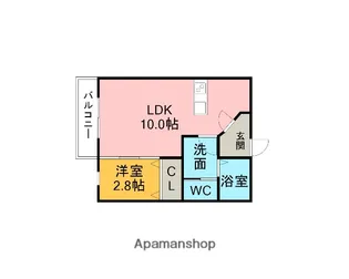 LIBERA刈谷元町【3階】の間取り