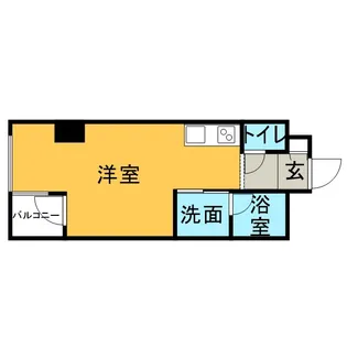 シャトーヨサミ【2階】の間取り